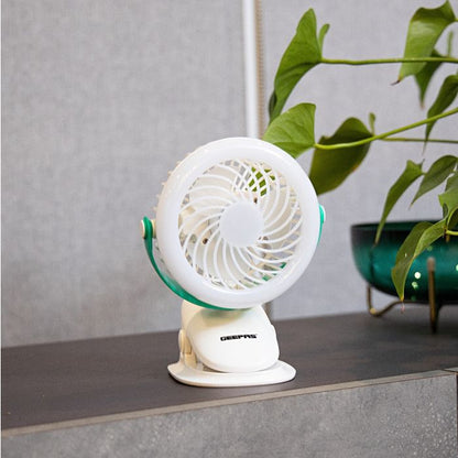 Geepas Rechargeable Clip Fan GF21137
