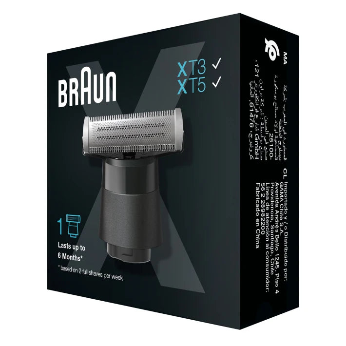 Braun Series X XT10 Head replacement blade, black 4210201404248