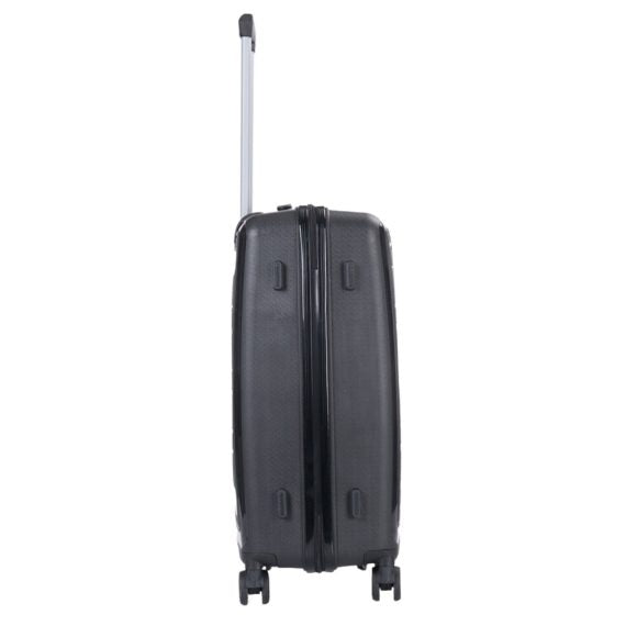 STARGOLD PP Hard Side Luggage Trolley Black Set OF 3 Pieces Bag 360° Double Spinner Wheels With TSA Lock, SG-PP65