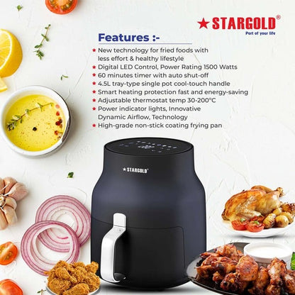 Stargold AirFryer SG-2226DC
