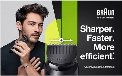 Braun SK3300 4-in-1 Face & Head Trimmer Body Groomer Kit with Gillette Razor 4210201418252