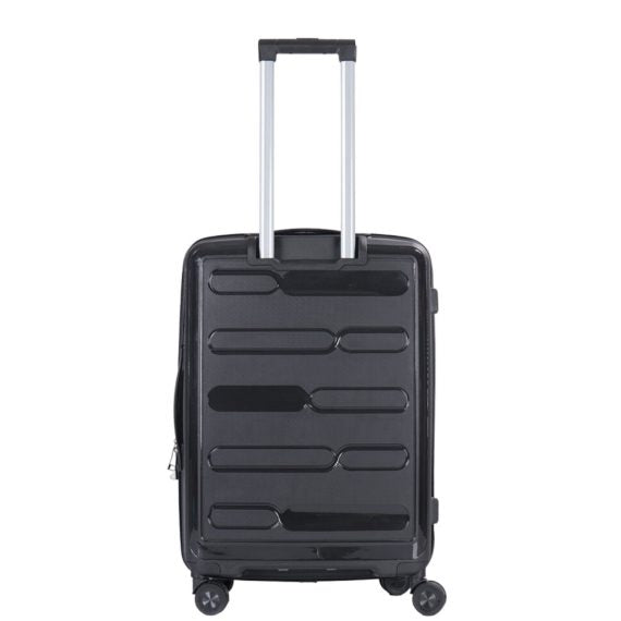 STARGOLD PP Hard Side Luggage Trolley Black Set OF 3 Pieces Bag 360° Double Spinner Wheels With TSA Lock, SG-PP65
