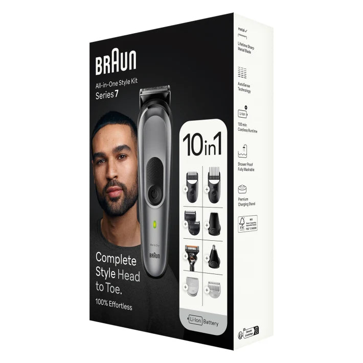 Braun 10-in-1 Style Kit 7 MGK7420 Beard, Body, Hair 4210201447276