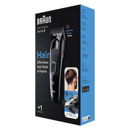 Hair Clipper Series 5 HC5310 with 9 length settings and 1 comb 4210201448655