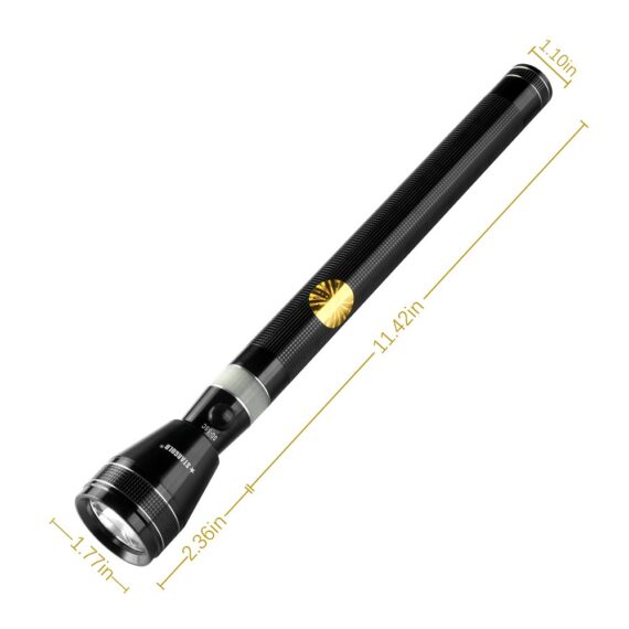 Stargold Emergency Torch Light Rechargeable LED Flashlight Set Of 2 SG-I20