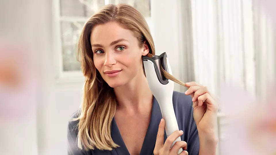 Philips Auto Curler & Heated straightener brush BHH888/03